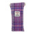 GA-LB2109-COL146-Purple & Mint Handcrafted Harris Tweed Glasses Pouch ShamrockGift.com