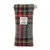 GA-LB2109-COL096-Grey & Red Handcrafted Harris Tweed Glasses Pouch ShamrockGift.com