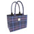 GA-LB1048-COL143-Blue & Purple Handcrafted Harris Tweed Glencoe Tote Bag ShamrockGift.com