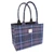GA-LB1048-COL143-Blue & Purple Handcrafted Harris Tweed Glencoe Tote Bag ShamrockGift.com