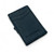 MCS-MAC2510-BLUE Men's Tartan Tweed Pop Up Card Holder BACK VIEW ShamrockGift.com