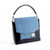 MCS-MAC2602-SKY BLUE Harris Tweed & Vegan Leather Messenger Bag ShamrockGift.com