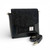  MCS-MAC2602-CHARCOAL Harris Tweed & Vegan Leather Messenger Bag Studio ShamrockGift.com