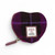 MCS-MAC2603-PURPLE Harris Tweed Small Heart-Shaped Purse STUDIO ShamrockGift.com