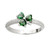 Solvar Sterling Silver Shamrock Ring ShamrockGift.com