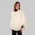 LLS109 Ladies Aran Lambswool Shawl White ShamrockGifts.com