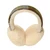 ISL-EARMUFF Chesnut Blue Ladies Harris Tweed Fluffy Earmuffs ShamrockGift.com