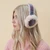 ISL-EARMUFF Pink Ladies Harris Tweed Fluffy Earmuffs Lifestyle ShamrockGift.com