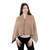 Luxurious Aran Knit Lambswool Poncho