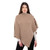 Luxurious Aran Knit Lambswool Poncho