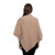 Luxurious Aran Knit Lambswool Poncho