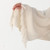 LLS216 Irish Lambswool Monochrome Scarf with Fringes White ShamrockGift.com