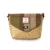 Harris Tweed & Natural Reed Crossbody Islander Bag Beige Chesnut studio ShamrockGift.com