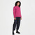 Irish Tweed Sweater with Colorful Flecks Pink ShamrockGifts.com