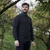 MM202 Charcoal Traditional Men's Crew Neck Aran Sweater ShamrockGift.com