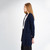 ML130-104 Merino Wool Ladies Open Front Irish Cardigan Side Shamrockgift.com ML130-104 Merino Wool Ladies Open Front Irish Cardigan Side Shamrockgift.com