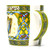 Royal Tara Irish Harp Mug Side View Close Up ShamrockGift.com