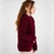 ML157-108 Ladies Signature Crew Neck Ribbed Sweater Natural Side ShamrockGift.com