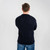 SAOL Crew Neck Sweater AWM208 Navy Back ShamrockGift.com SAOL Crew Neck Sweater AWM208 Navy Back ShamrockGift.com