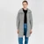 ML106-103 Aran Cable Knit Double Collar Zipped Cardigan ShamrockGift.com