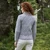 SAOL Super Soft Merino Ladies Diamond Aran Sweater ML905 Grey ShamrockGift.com