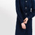ML126 104 NAVY BLUE Colour Irish Aran Cable Jacket Merino Wool with Raised Collar Long Sleeve Shamrockgift.com ML126 104 NAVY BLUE Colour Irish Aran Cable Jacket Merino Wool with Raised Collar Long Sleeve Shamrockgift.com