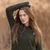 ML144 Women Eco Friendly Merino Wool Coatigan In Dark Green ShamrockGift.com