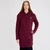 ML144-112 Women's Hooded Aran Zipper Coat Shamrockgift.com