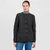saol Ladies Traditional Aran Cardigan ML115 Charcoal Shamrockgift