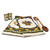 Royal Tara Two Pack Tea Towel Set Irish Blessing & Emblems of Ireland CL-73-40 ShamrockGift.com