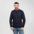 SAOL Men's Aran Crew Neck Sweater AWM210 Navy ShamrockGift.com SAOL Men's Aran Crew Neck Sweater AWM210 Navy ShamrockGift.com
