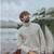 Men's Irish Traditional Aran Wool Pullover Sweater B406 Natural White ShamrockGift.com