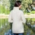 SAOL Ladies Merino Wool Cable Aran Cardigan With Zipper ML142-100 ShamrockGift.com