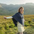 Aran Woollen Mills Fisherman Knit Poncho A200658 Shamrockgift.com Land View