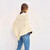 Aran Woollen Mills Fisherman Knit Poncho A200162 Shamrockgift.com Reverse View