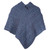 Aran Woollen Mills Fisherman Knit Poncho A200206 Shamrockgift.com Front View