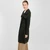 ML120-102 Chunky Collar Buttoned Irish Aran Coat Side Shamrockgift.com