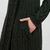 Chunky Collar Buttoned Irish Aran Coat