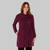 ML120-112 Chunky Collar Buttoned Irish Aran Coat Red Shamrockgift.com