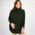 Saol Cable Cowlneck Poncho ML133 Army Shamrockgift.com Saol Cable Cowlneck Poncho ML133 Army Shamrockgift.com