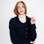 SAOL Ladies 3 Buttons Collar Coat Navy AWL108 Studio ShamrockGift.com SAOL Ladies 3 Buttons Collar Coat Navy AWL108 Studio ShamrockGift.com