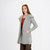 SAOL Ladies 3 Buttons Collar Coat Grey AWL108 Studio ShamrockGift.com