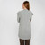 SAOL Ladies 3 Buttons Collar Coat Grey AWL108 Back ShamrockGift.com SAOL Ladies 3 Buttons Collar Coat Grey AWL108 Back ShamrockGift.com