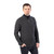 SAOL Men's Full-Zip Cable Knit Cardigan MM223 Charcoal ShamrockGift.com