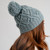 ML254-113 Ladies Irish Knit Bobble Wool Hat ShamrockGift.com
