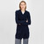 ML116-104 Merino Wool Aran Leaf Stitch Hooded Coat Shamrockgift.com