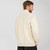 Saol Men's Irish Aran Zipper Cardigan back MM205 Shamrockgift.com