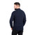 Saol Men's Irish Aran Zipper Cardigan Navy back MM205 Shamrockgift.com Saol Men's Irish Aran Zipper Cardigan Navy back MM205 Shamrockgift.com