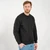 MM208 Men's Merino Wool Aran Sweater Charcoal ShamrockGift.com