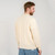 MM208-100 Men's Merino Wool Aran Sweater Back Side View ShamrockGift.com MM208-100 Men's Merino Wool Aran Sweater Back Side View ShamrockGift.com